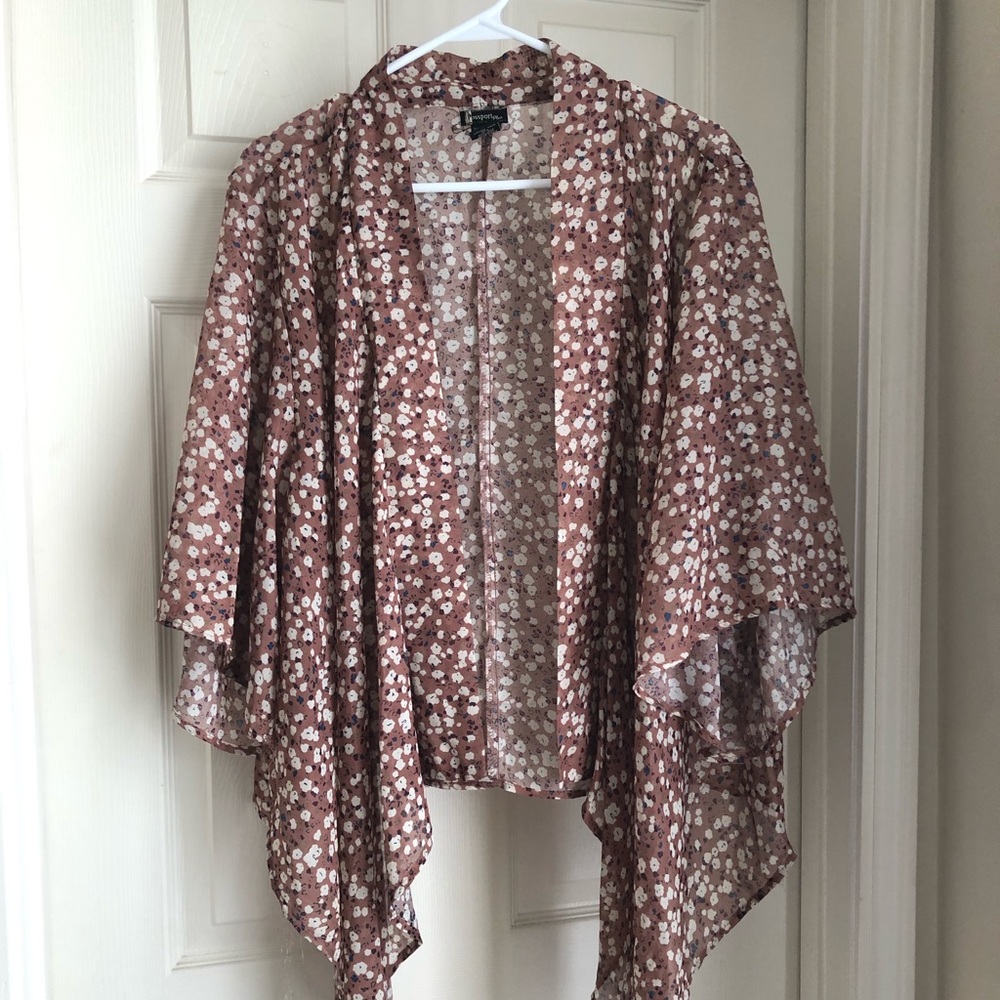 Passport short Kimono Top